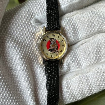 Reloj Vintage Mujer Gato-Ratón 1987 Pieza de colección 25mm Speidel