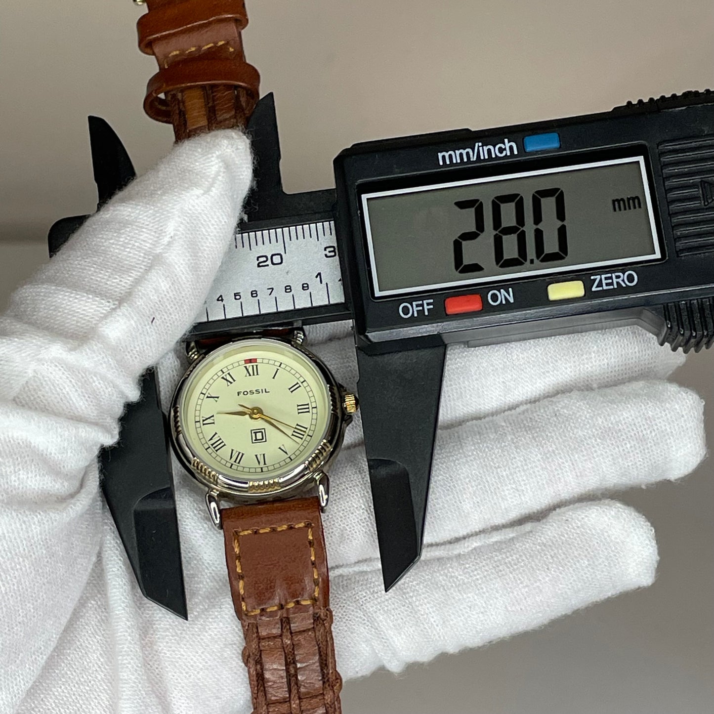 Reloj Fossil PR-5002 Mujer Años 90 Numerales Romanos