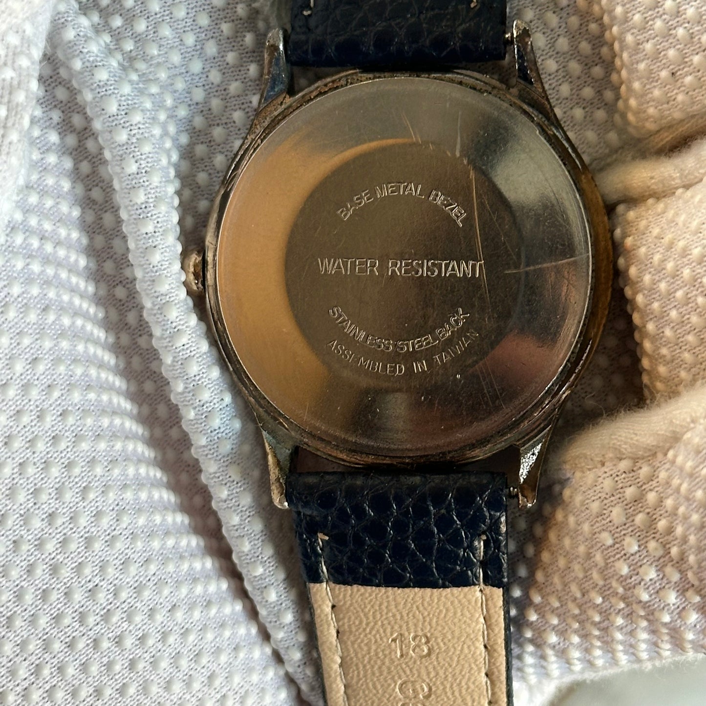 Reloj TIMEX Hombre A Cuerda 1980 Dial Gris 37mm LEER