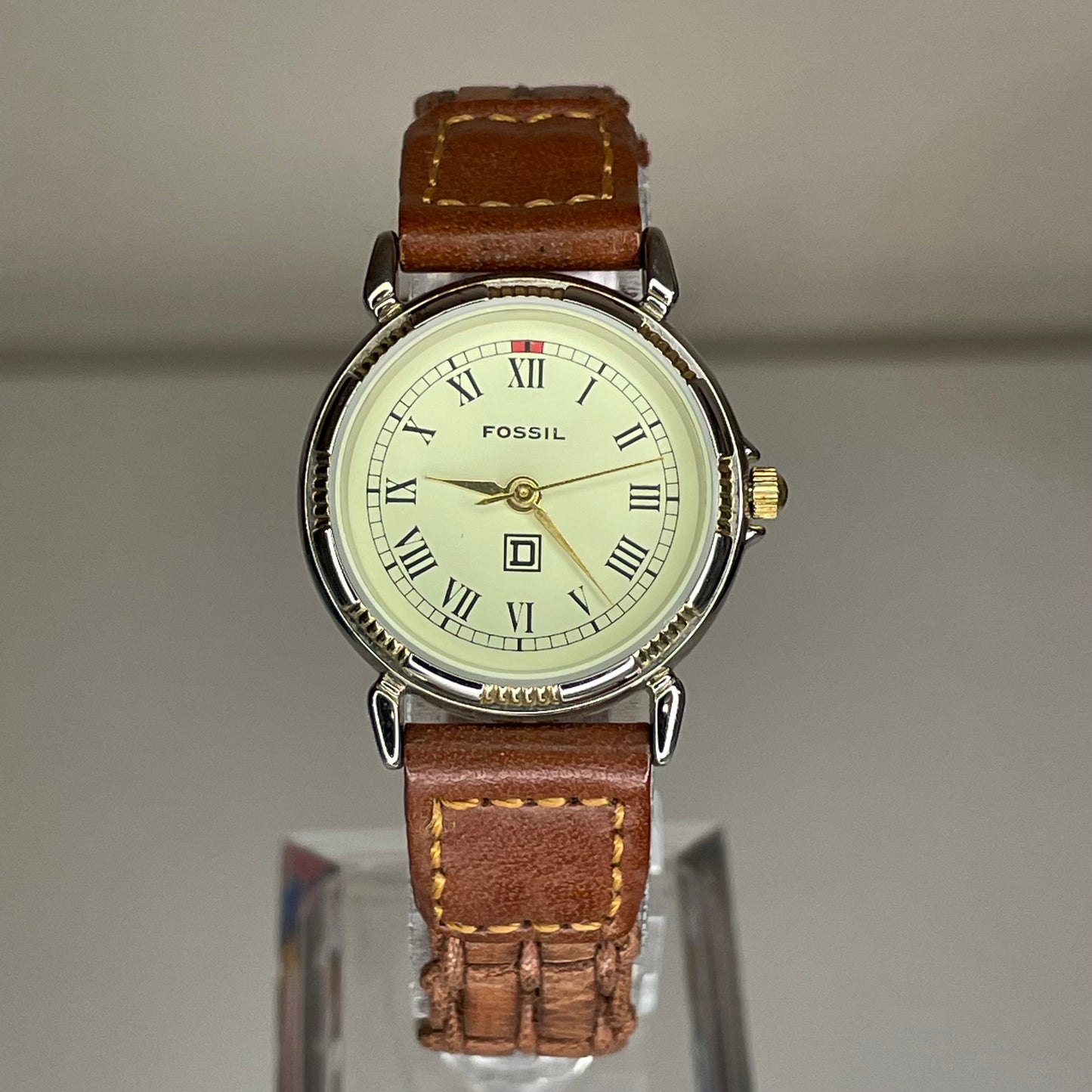 Reloj Fossil PR-5002 Mujer Años 90 Numerales Romanos