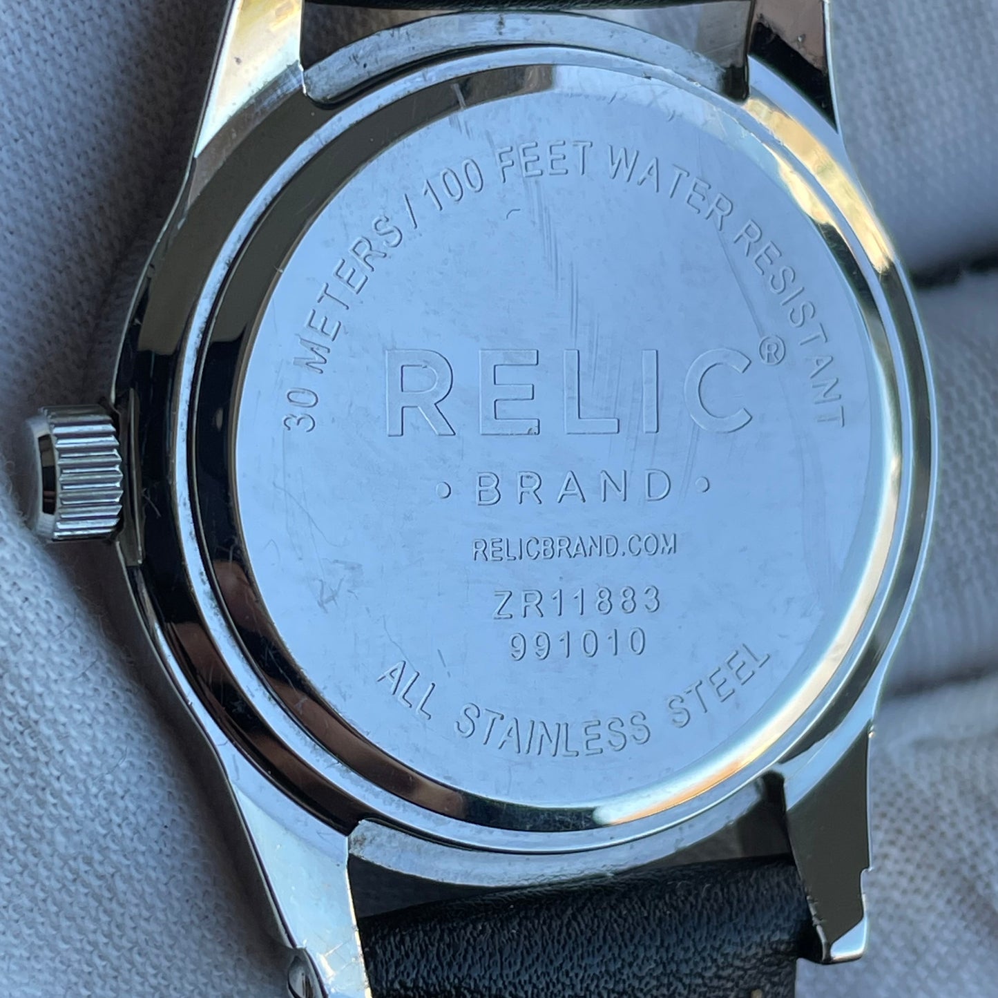 Reloj Relic by FOSSIL Mujer Madreperla Años 2010 Bisel Blanco 