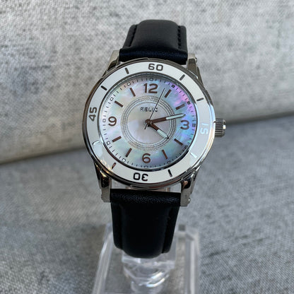 Reloj Relic by FOSSIL Mujer Madreperla Años 2010 Bisel Blanco 