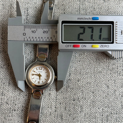 Reloj joya ECCLISSI Mujer Completamente de plata 925 Años 2000s