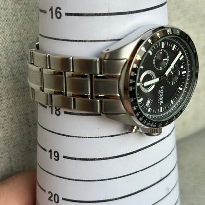 Reloj Fossil Cronógrafo Hombre Grande 2010s Acero ESCASO