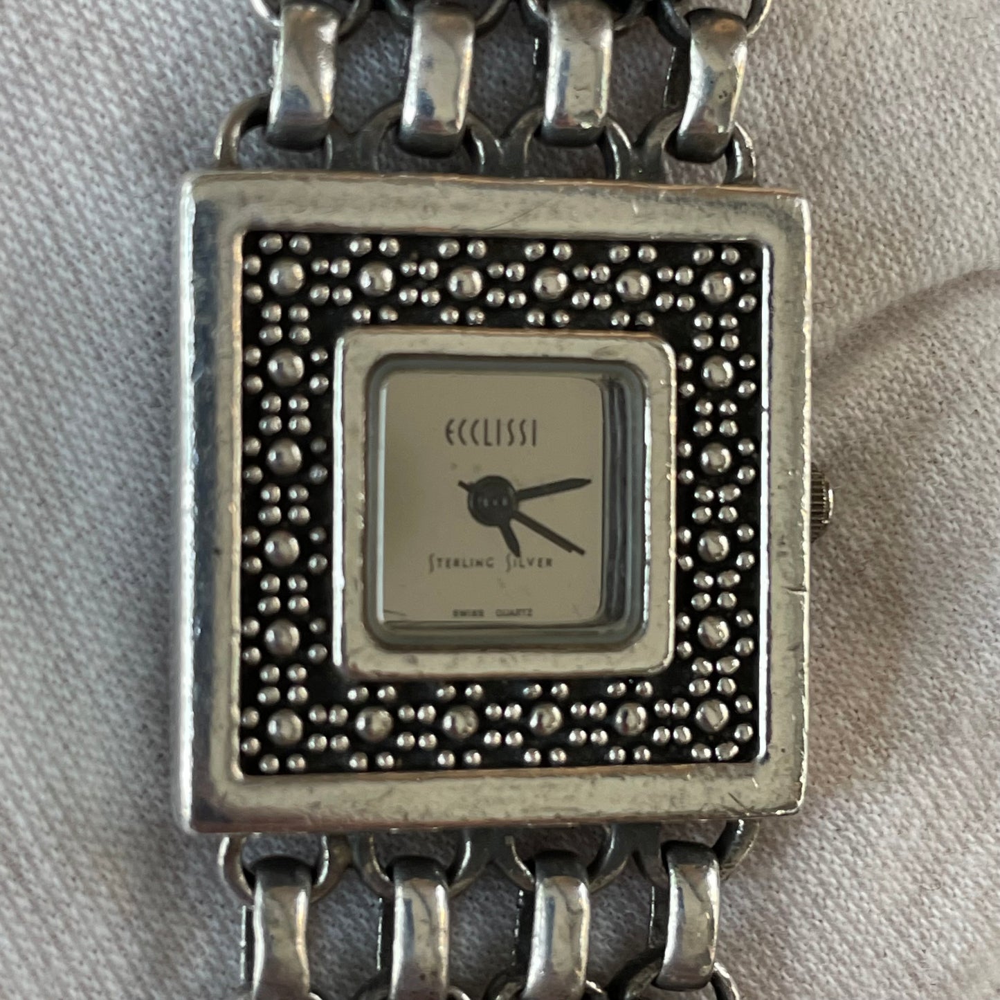 Reloj Ecclissi Mujer Plata 90 gramos Maciza 925 años noventas