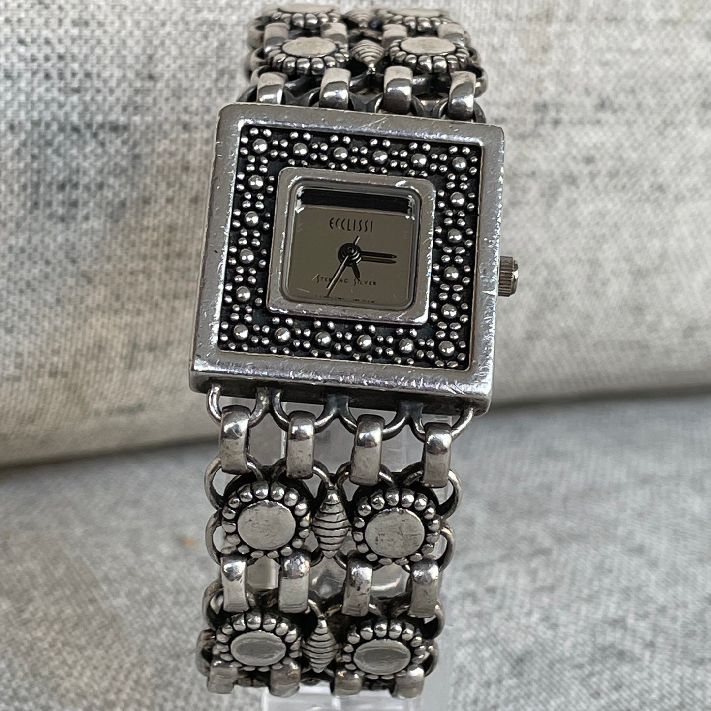Reloj Ecclissi Mujer Plata 90 gramos Maciza 925 años noventas