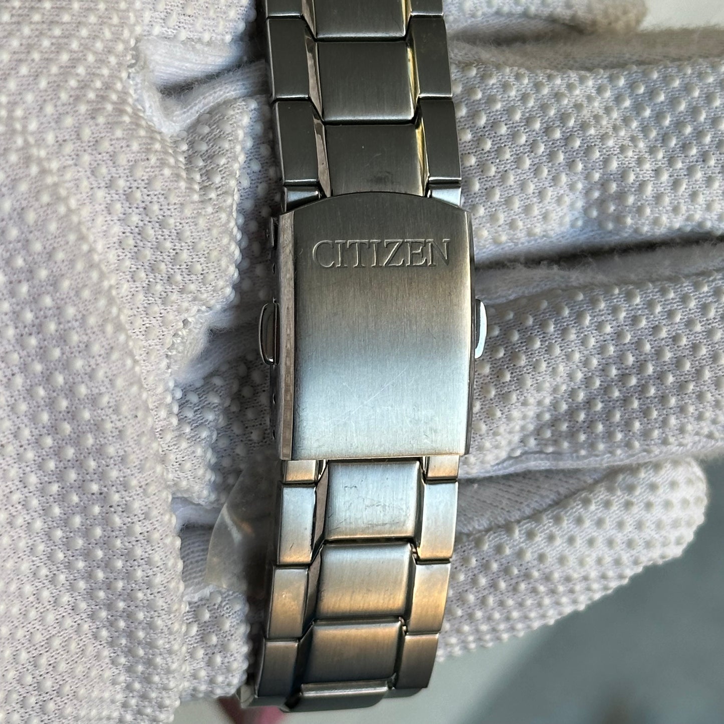 Citizen Chronograph Elab. en 2003 Nuevo con Etiqueta WR100 42mm ÚNICO