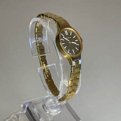 Reloj Joya Bulova Elab. en 1972 Calibre 6BD de 17 Rubíes Chapado en Oro ÚNICO