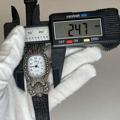 Reloj Joya Cenere 613  Nuevo / New Old Stock Estilo Art Déco Año 1994 Marcasita