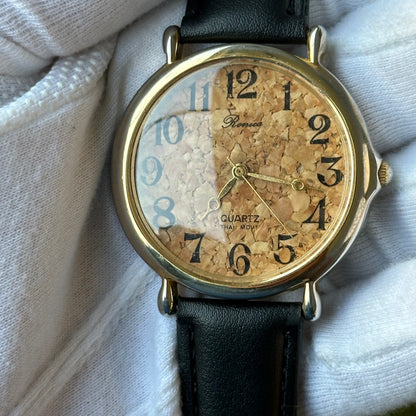 Reloj Ronica Unisex 2000s Dial Corcho Grande 44mm