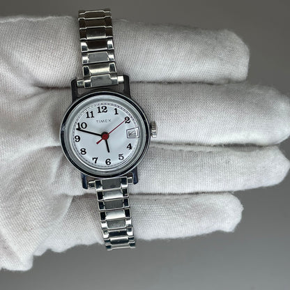 Reloj de mujer Timex Date A Cuerda Año 1979 pulsera expandible original Funciona Perfecto