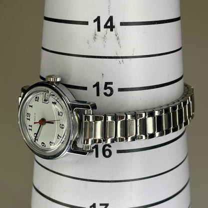 Reloj de mujer Timex Date A Cuerda Año 1979 pulsera expandible original Funciona Perfecto