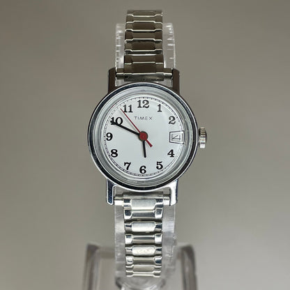 Reloj de mujer Timex Date A Cuerda Año 1979 pulsera expandible original Funciona Perfecto