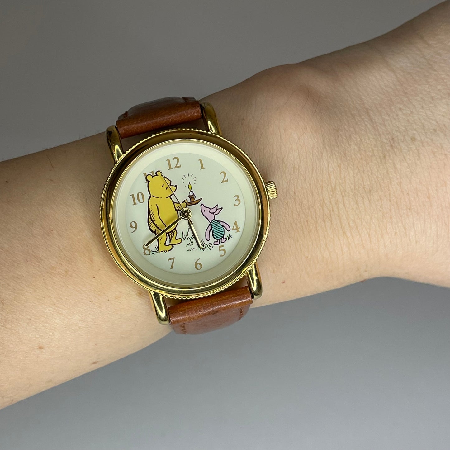 Reloj Ingersoll Classic Pooh Año 1998 Dial Iluminado con Pooh y Piglet MUY RARO Impecable