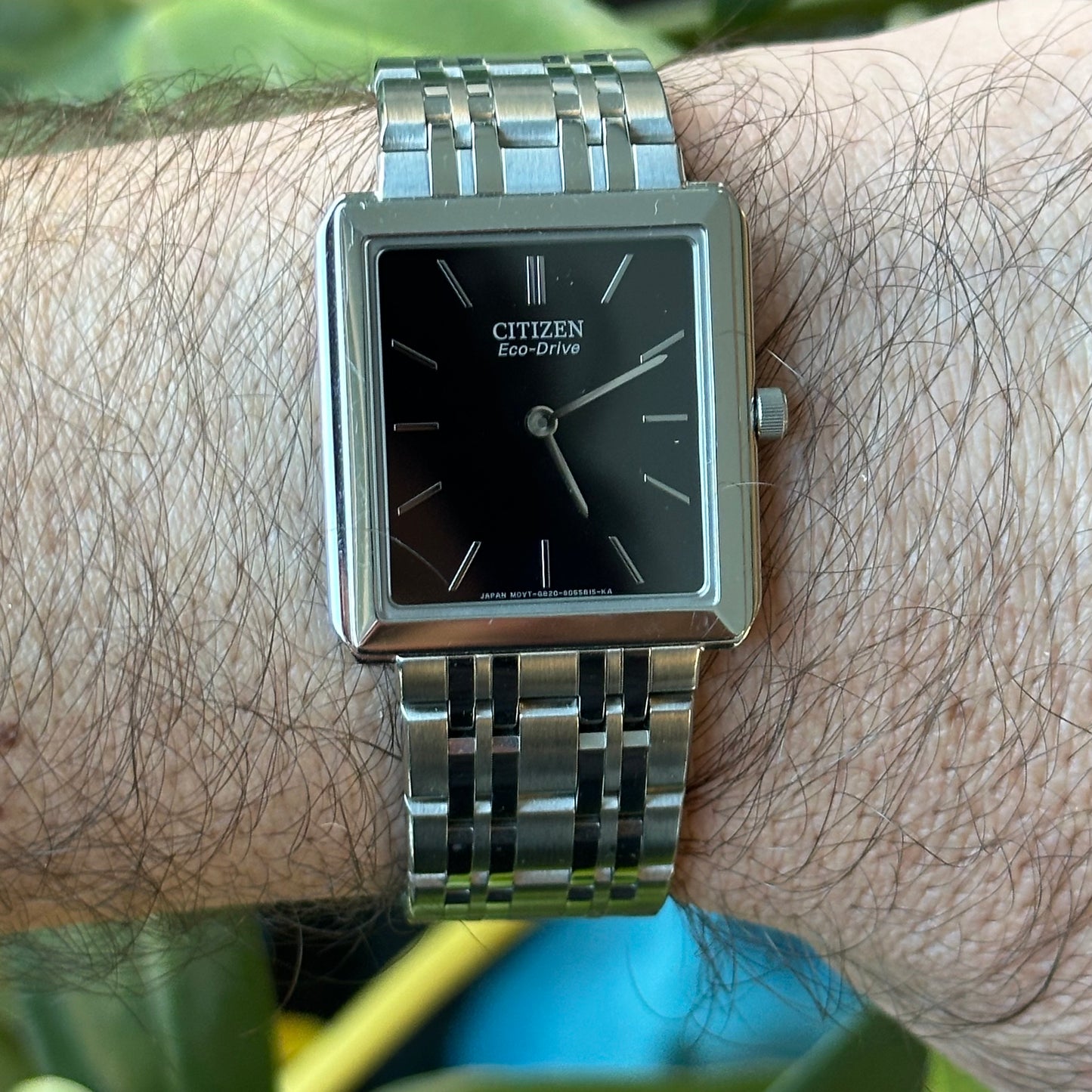 Reloj Citizen Stiletto Unisex Eco-Drive Solar Negro 2011 Zafiro