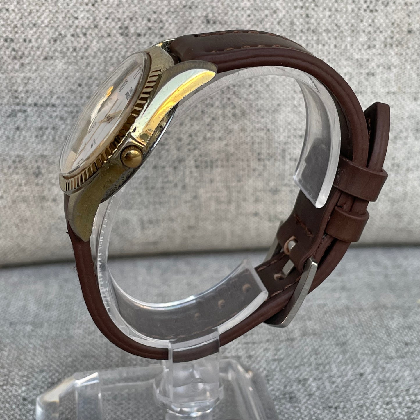 Reloj Timex Indiglo Hombre Primeros Indiglo Años 90s Dorado