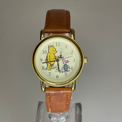 Reloj Ingersoll Classic Pooh Año 1998 Dial Iluminado con Pooh y Piglet MUY RARO Impecable