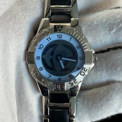Fossil Sport Line 90´s YR2000 Y2K Futurista ANA DIGI SÚPER RARO