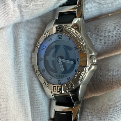 Fossil Sport Line 90´s YR2000 Y2K Futurista ANA DIGI SÚPER RARO