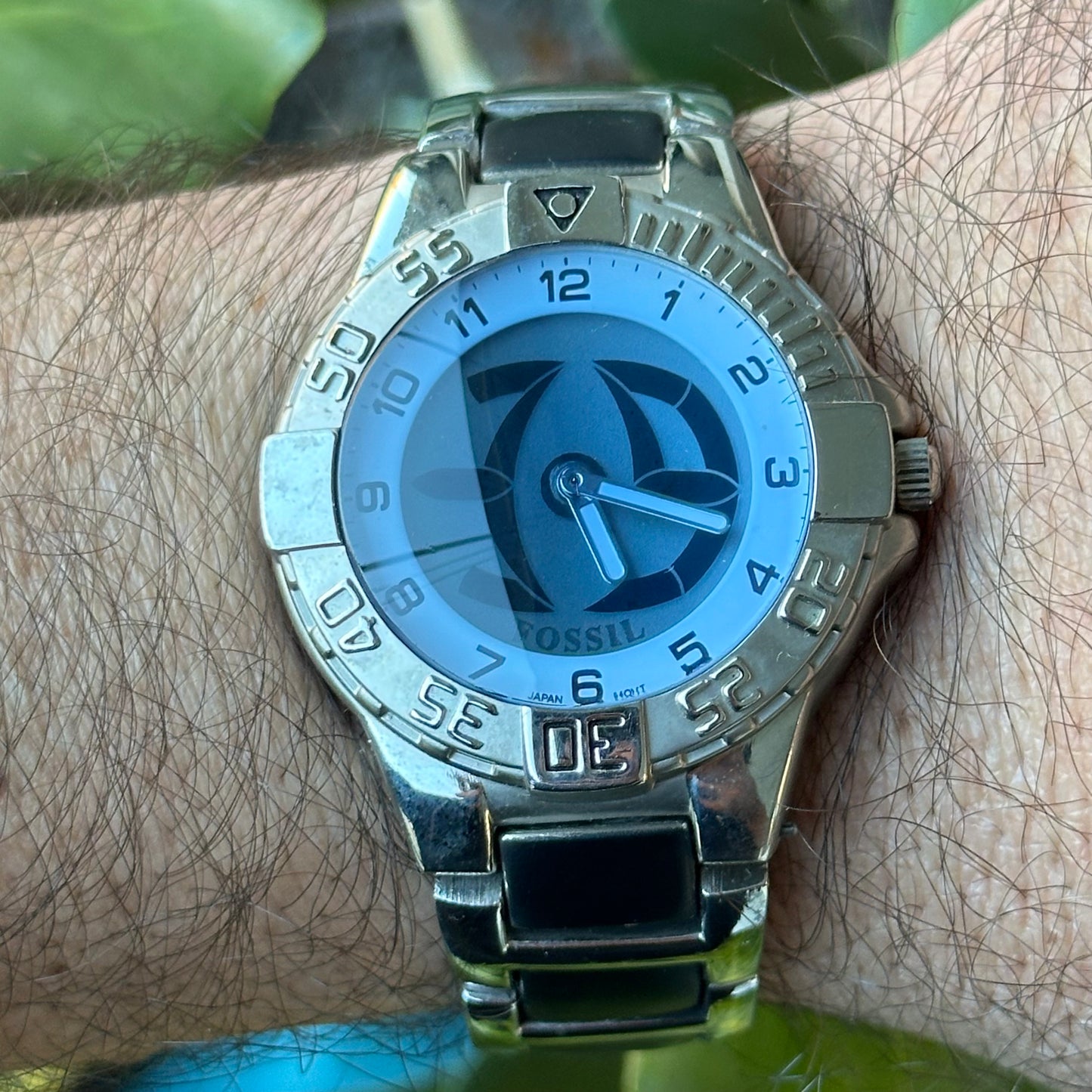Fossil Sport Line 90´s YR2000 Y2K Futurista ANA DIGI SÚPER RARO