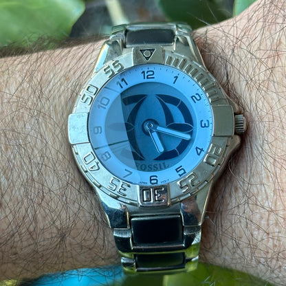 Fossil Sport Line 90´s YR2000 Y2K Futurista ANA DIGI SÚPER RARO