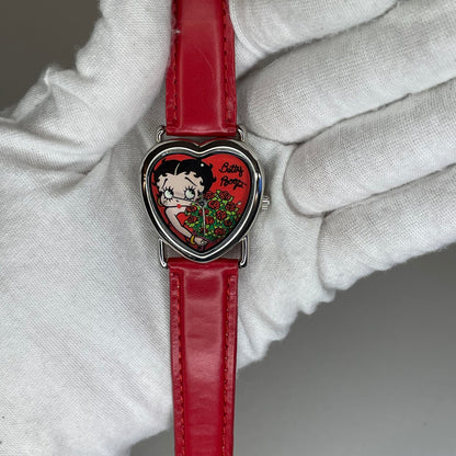 Reloj Betty Boop Urban Station Heart Shaped, año 2005 ÍCONO DEL CINE