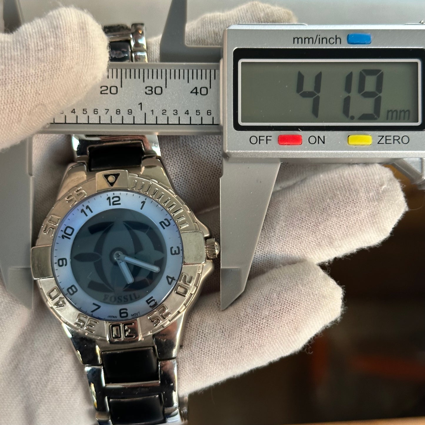 Fossil Sport Line 90´s YR2000 Y2K Futurista ANA DIGI SÚPER RARO
