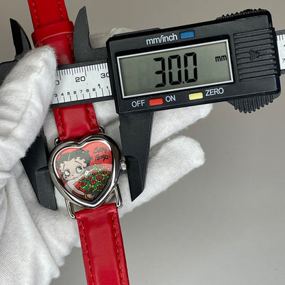 Reloj Betty Boop Urban Station Heart Shaped, año 2005 ÍCONO DEL CINE