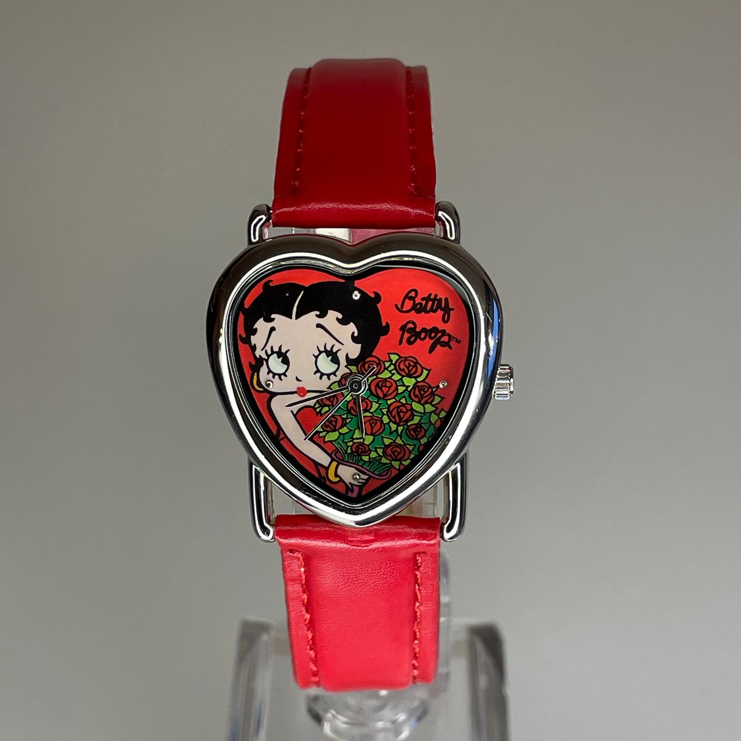 Reloj Betty Boop Urban Station Heart Shaped, año 2005 ÍCONO DEL CINE