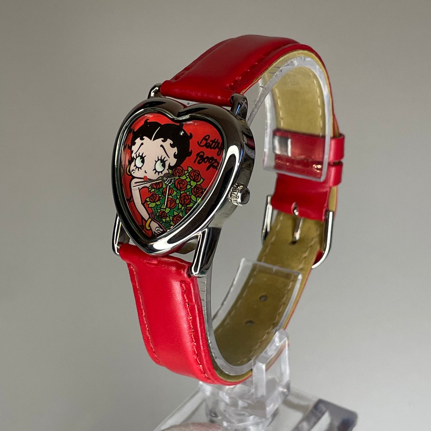 Reloj Betty Boop Urban Station Heart Shaped, año 2005 ÍCONO DEL CINE