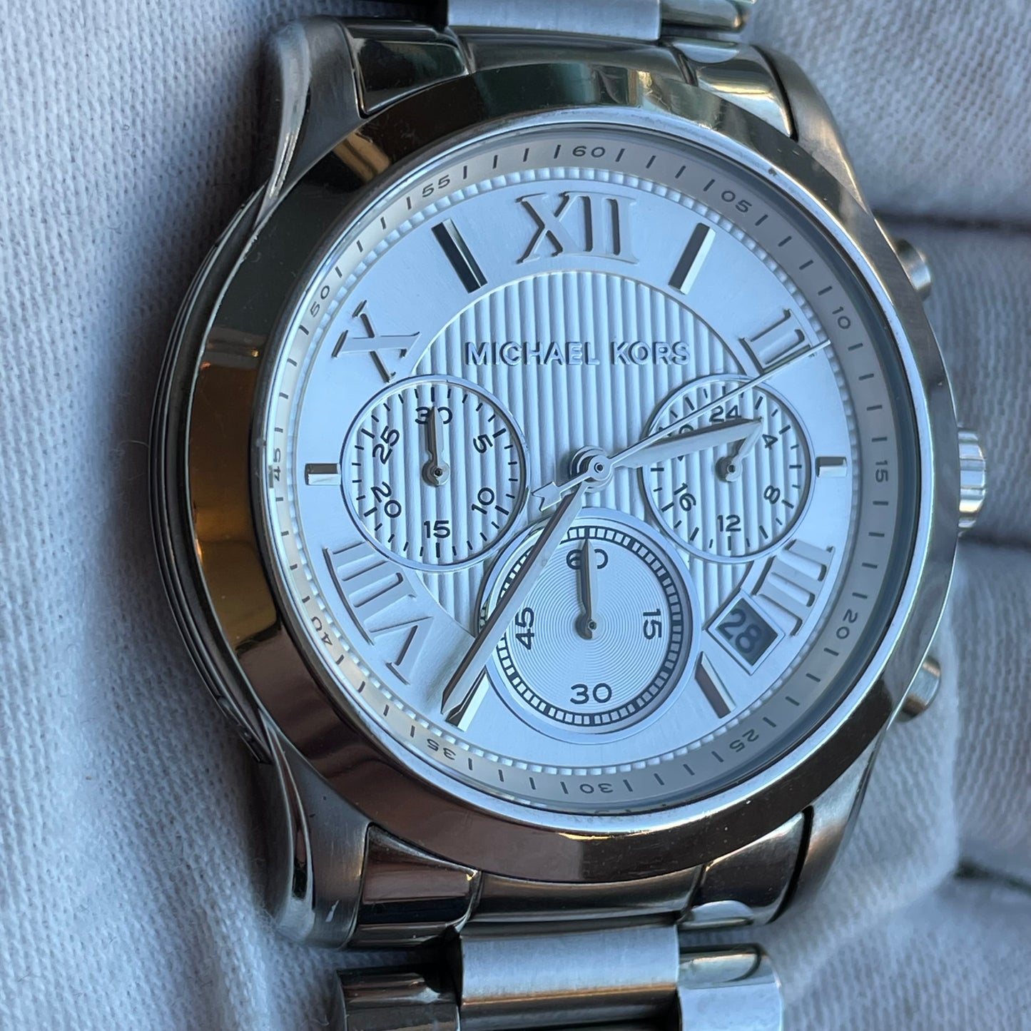 Reloj Michael Kors 2015 Hombre MK6273 Acero 43MM Impecable