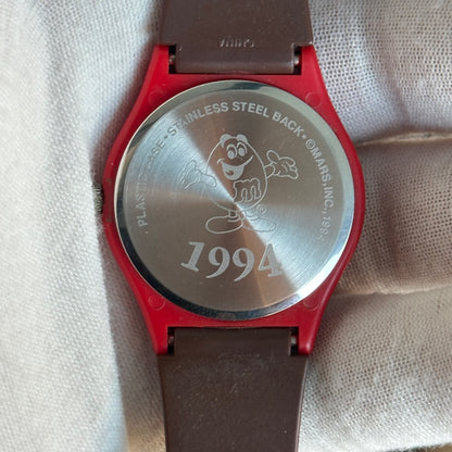 Reloj M&M’s 1994 NOS Segundero DISCO Skate Japan Movt ÚNICO