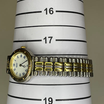 Reloj Joya Seiko Mujer Julio de 1992 Núm. romanos azules y brazalete bicolor ESCASO