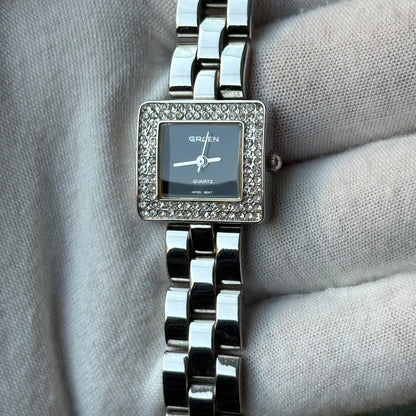 Reloj Gruen Mujer GR7337 Cristales Años 2000 escaso