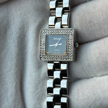Reloj Gruen Mujer GR7337 Cristales Años 2000 escaso