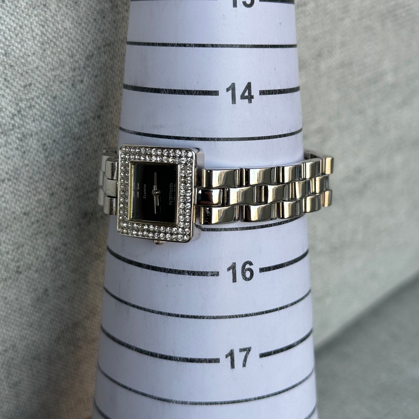 Reloj Gruen Mujer GR7337 Cristales Años 2000 escaso