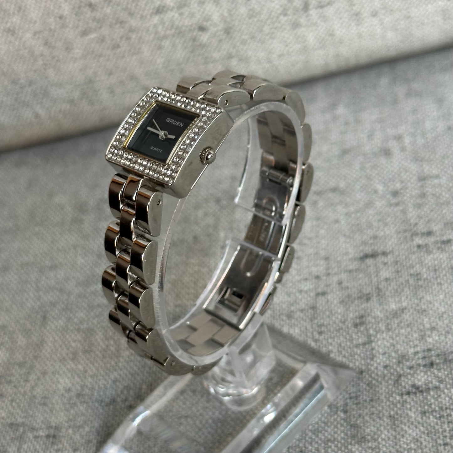 Reloj Gruen Mujer GR7337 Cristales Años 2000 escaso