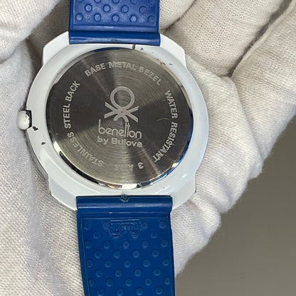 Reloj Benetton by BULOVA Unisex Año 1992 Inspiración diseño Memphis ESCASO