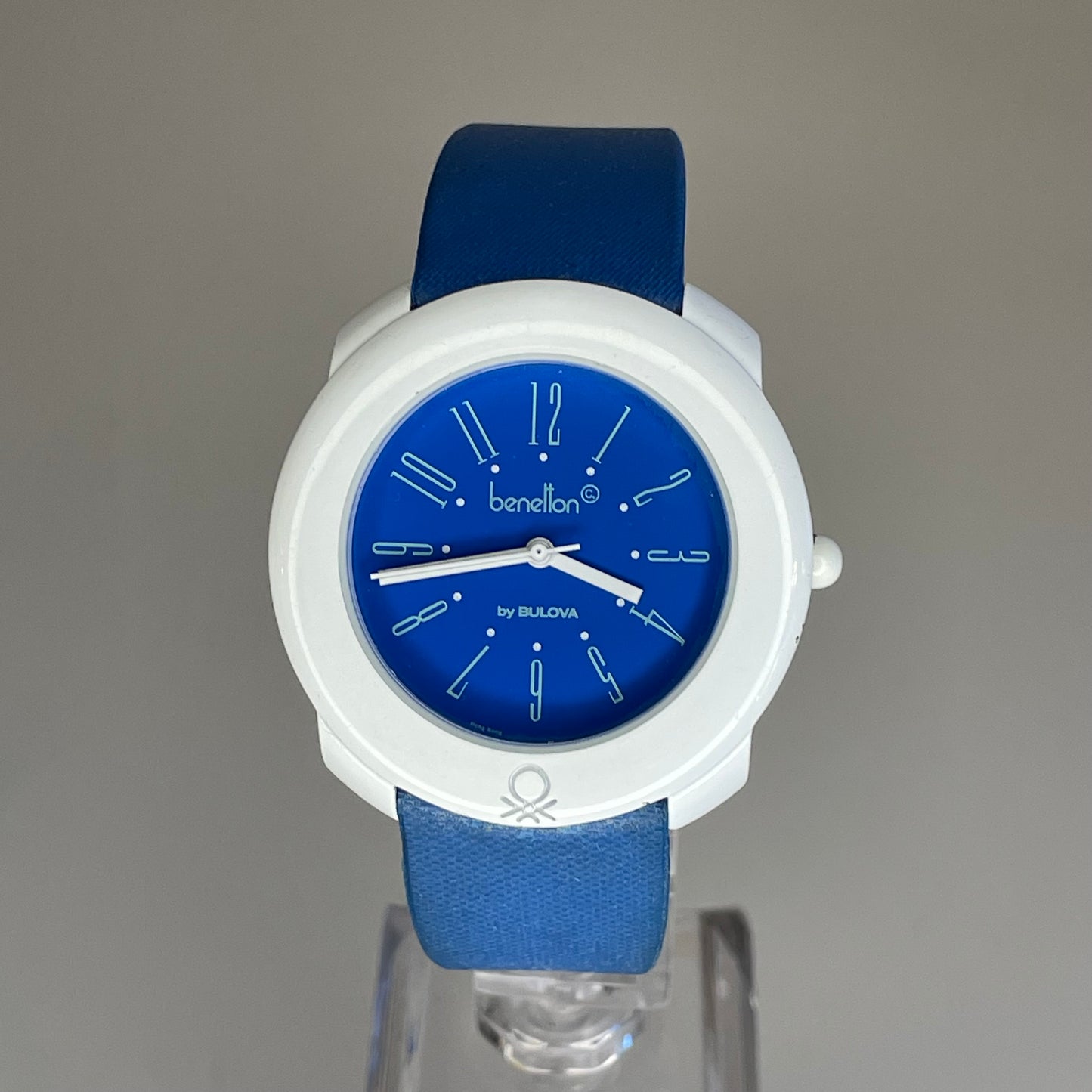 Reloj Benetton by BULOVA Unisex Año 1992 Inspiración diseño Memphis ESCASO