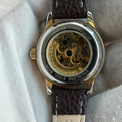 Reloj Anne Klein Mujer Automático Skeleton Cristales año 2015
