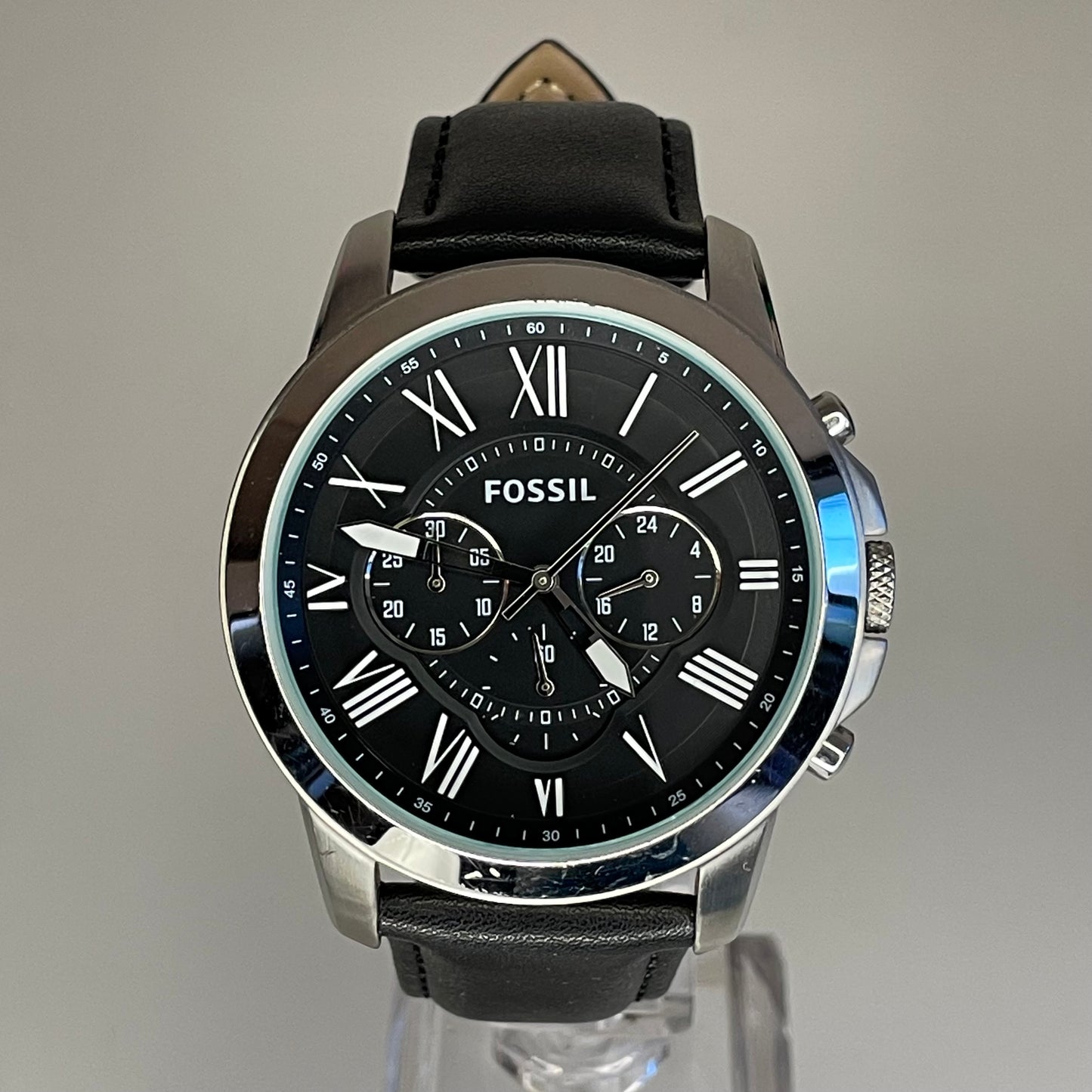Reloj Fossil Grant FS4812 Año 2013 Cronógrafo Números Romanos