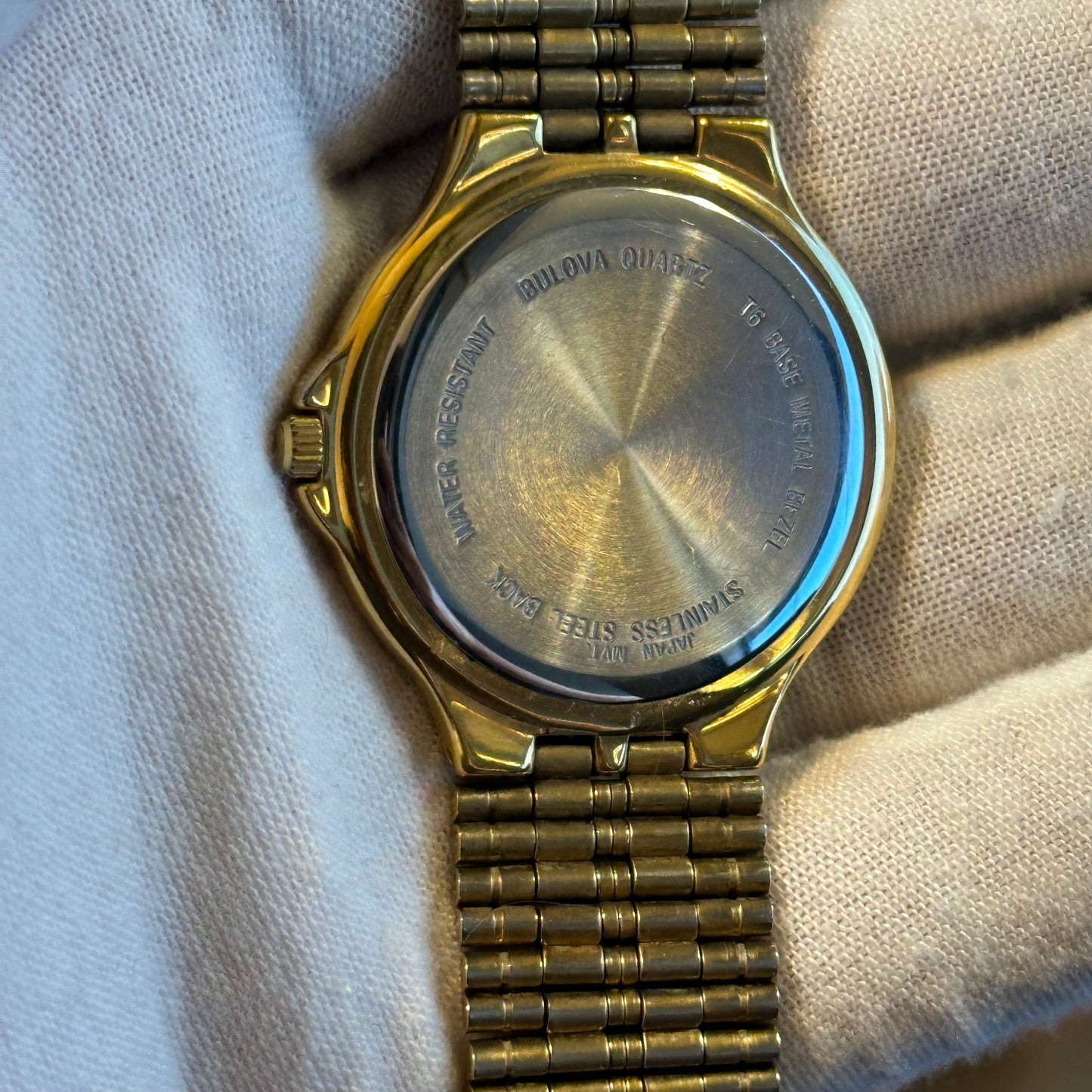 Reloj Joya Bulova Mujer Day-Date Dorado 1993 ÚNICO