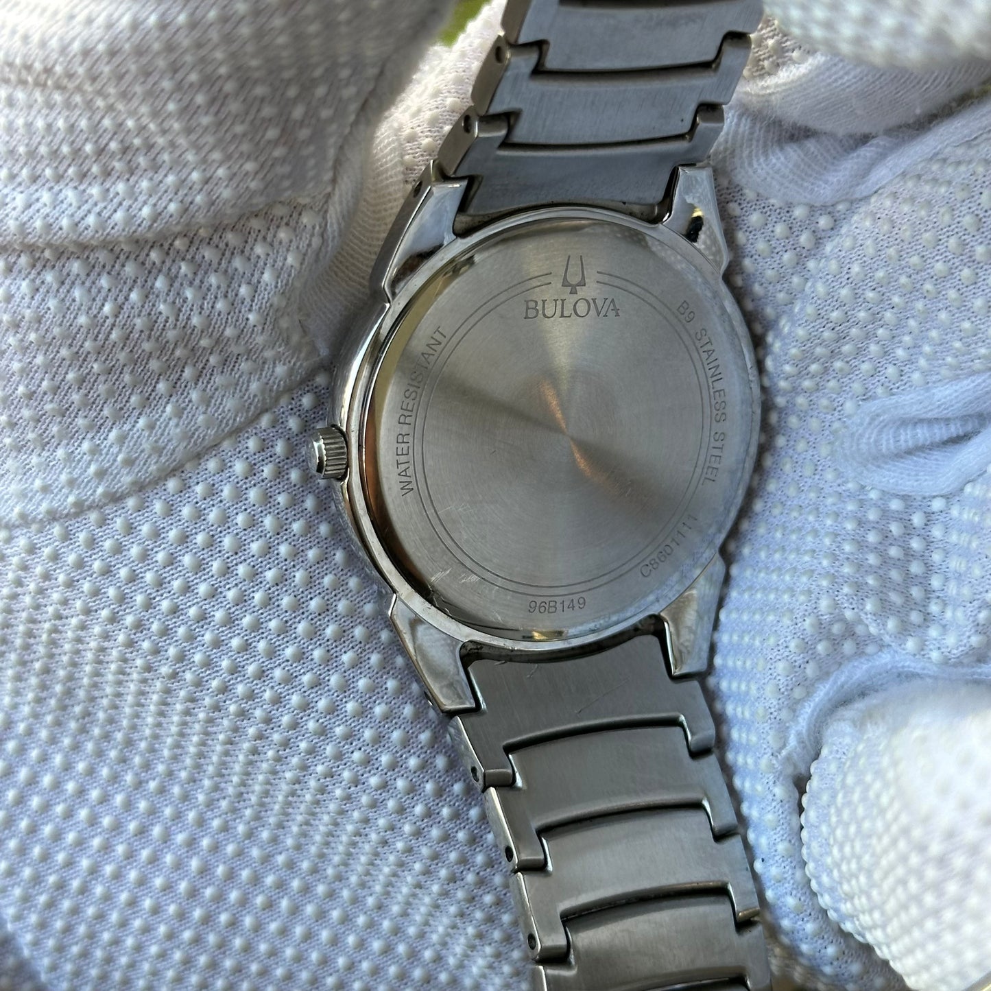 Reloj Bulova Hombre 2011 Negro Acero Integrado 1era etapa CITIZEN escaso