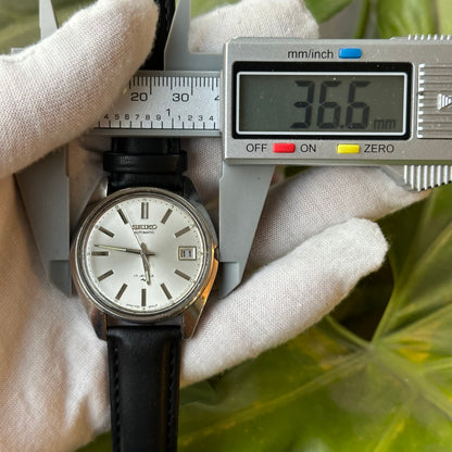 Reloj Seiko Automático Hombre Dic. 1976 Silver Dial / Calibre 7005A