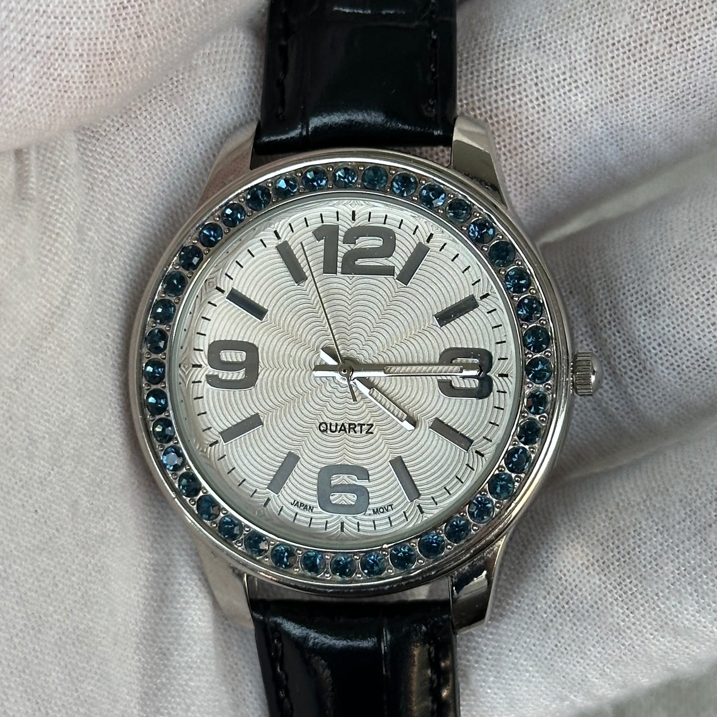 Reloj LST Quartz Mujer Años 2000 Cristales Azules 40mm