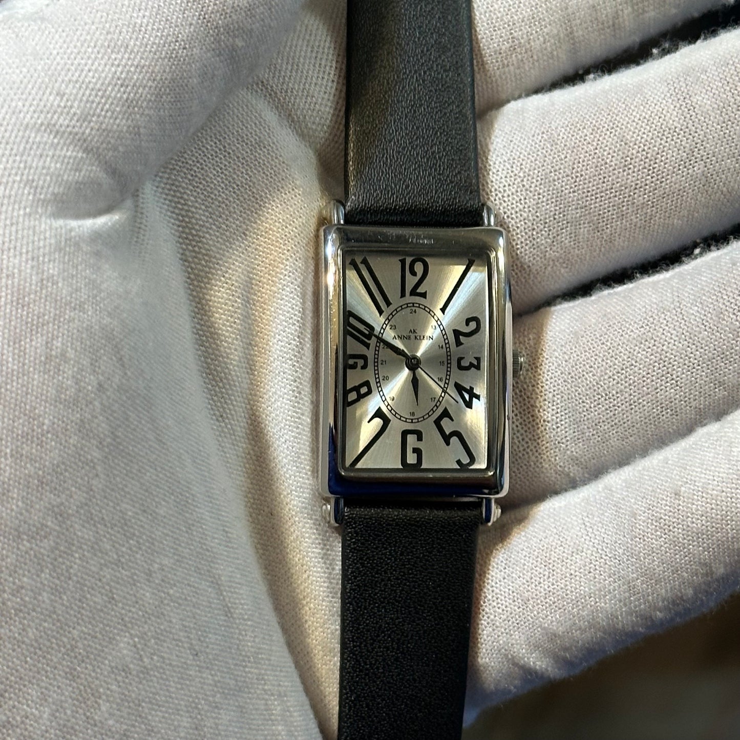 Reloj Anne Klein Mujer Rectangular Vintage 90s Japón