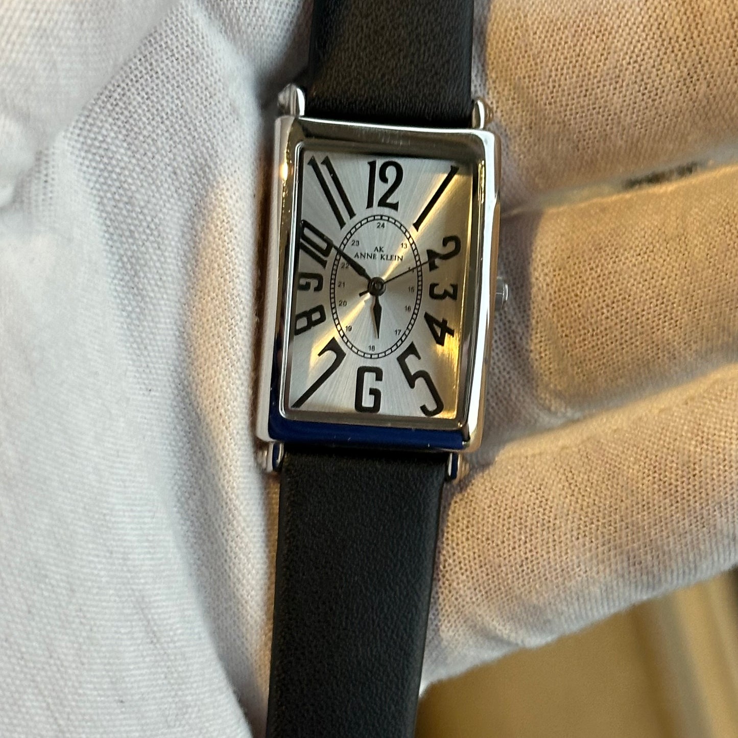 Reloj Anne Klein Mujer Rectangular Vintage 90s Japón