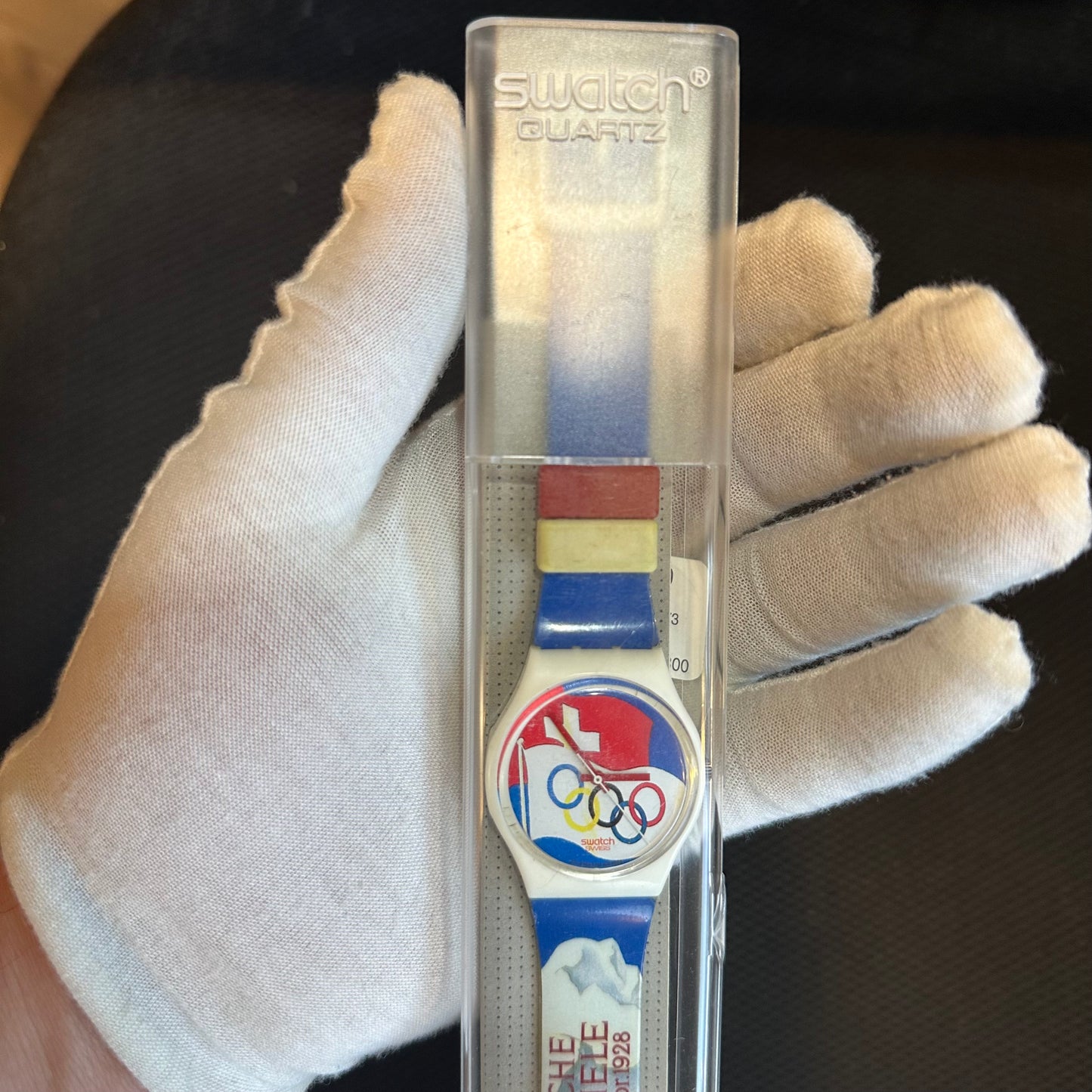 Swatch Unisex Año 1994 Juegos Olímpicos de Invierno de Lillehammer FULLSET RARO