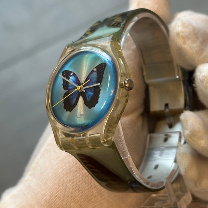 Reloj Swatch Sky Fly Mariposa Año 2000 Vintage GK347 ESCASO