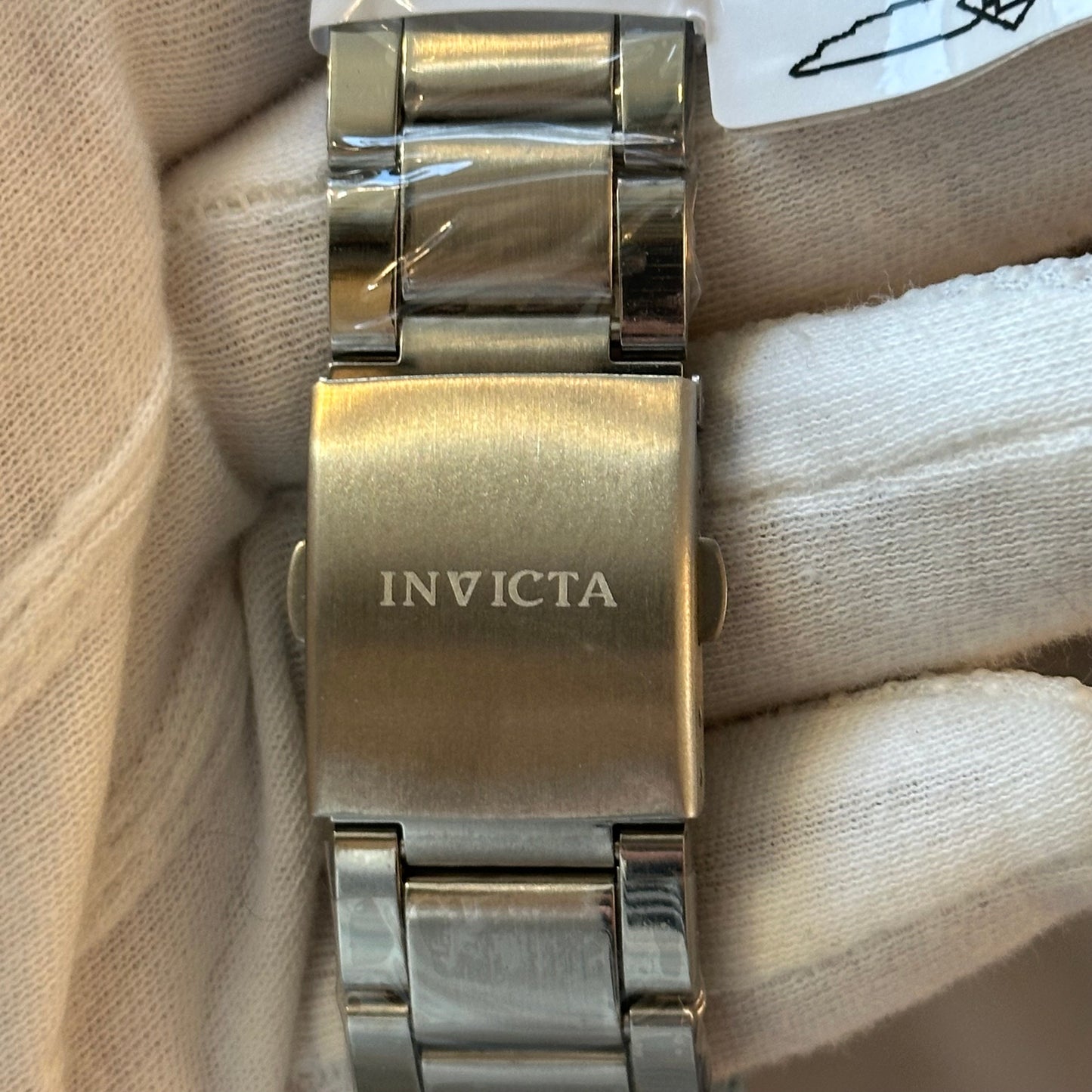 Reloj Invicta Hombre Años 2000 Acero Turquesa NOS Guilloché